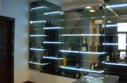 Parteleiras Vidro/Inox